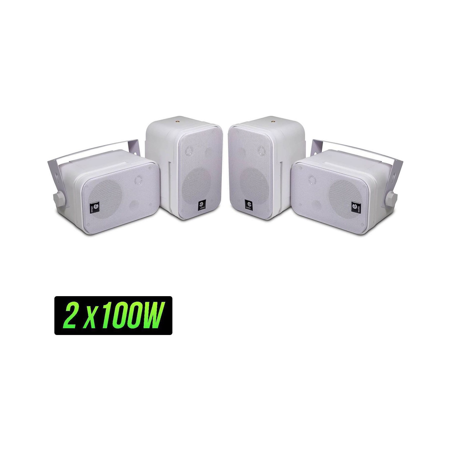 Enceinte Multiroom E-AUDIO Haut-parleurs plafond E-Audio B418, 2x10