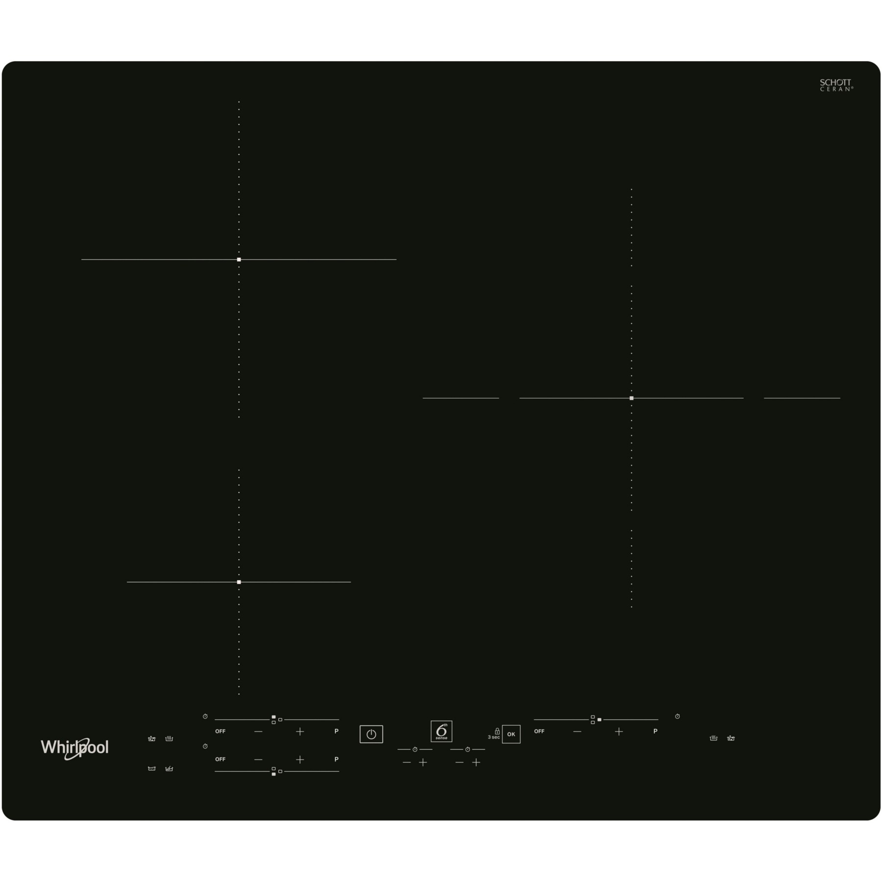 Plaque induction WHIRLPOOL WSB9260NE