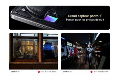 Smartphone XIAOMI 15 Ultra conçu avec Leica 512Go Chrome