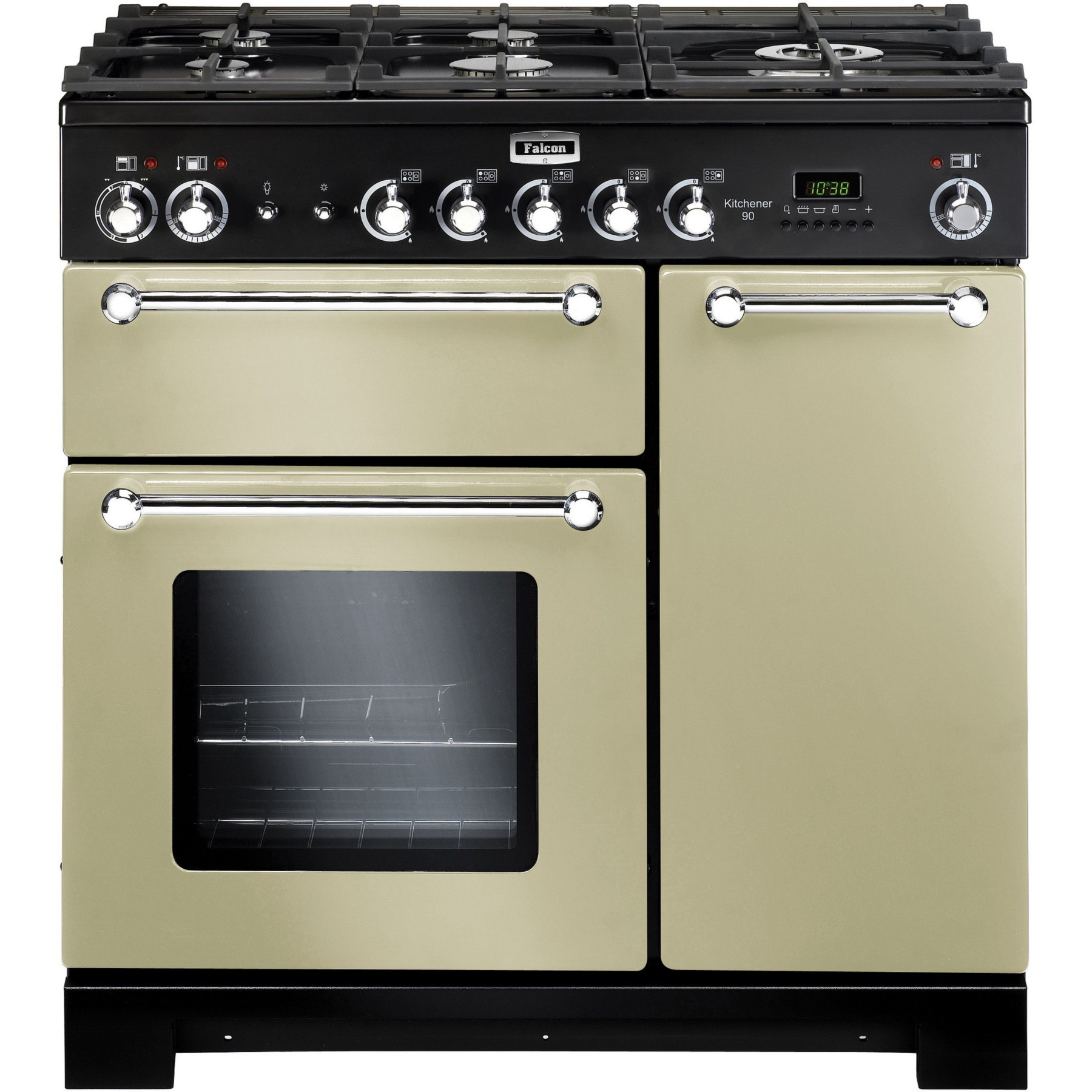 Piano de cuisson gaz FALCON KITCHENER 90 MIXTE CREME CHROME