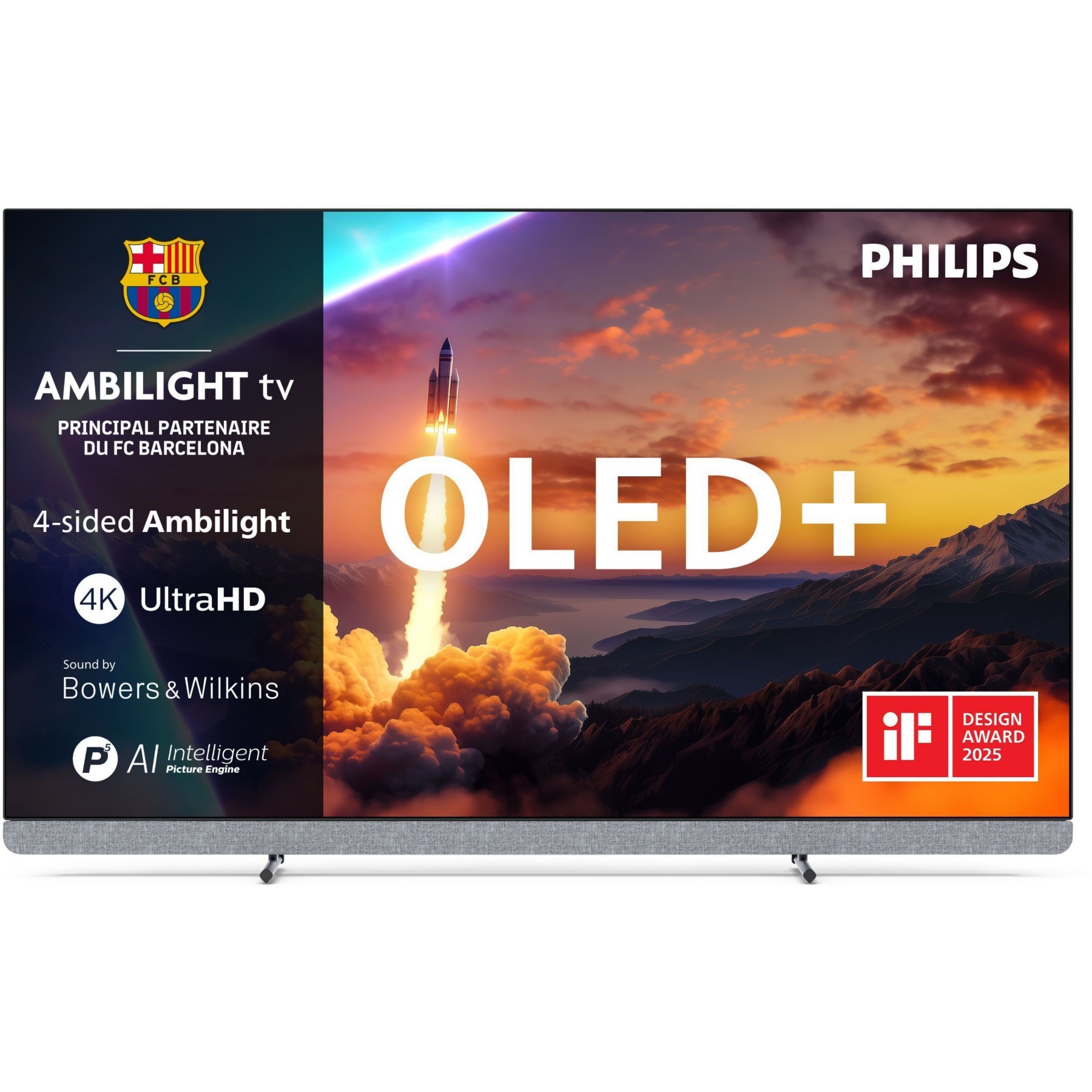TV OLED PHILIPS 55OLED910 Ambilight 2025 (139cm)