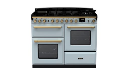 Piano de cuisson mixte FALCON ESTEL DELUXE OC TAB MIX 110 CM BLEU PAST