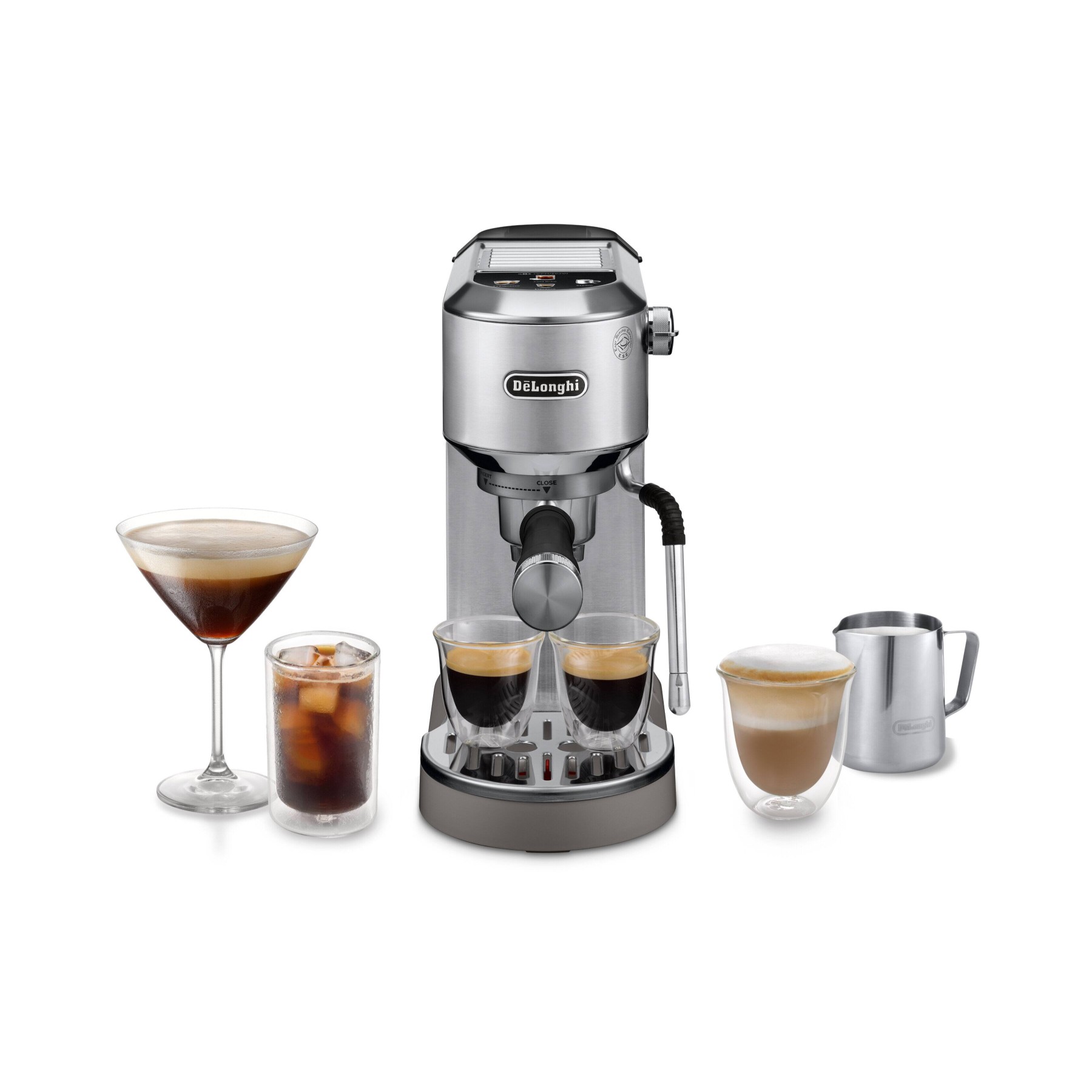Machine à expresso DELONGHI EC890.M Dedica Duo Métal