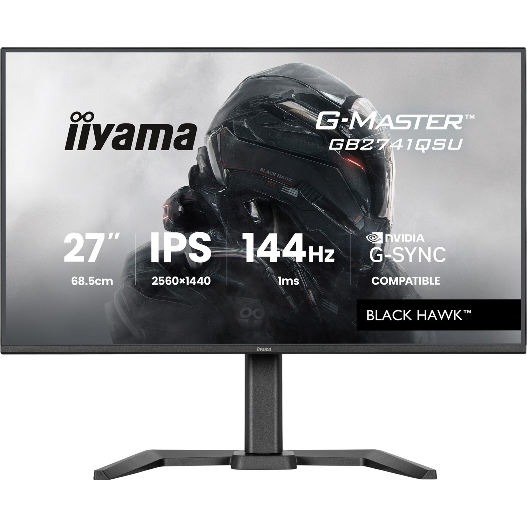 Ecran PC Gamer IIYAMA iiyama 27" LED - G-Master GB2741QSU-B1 B