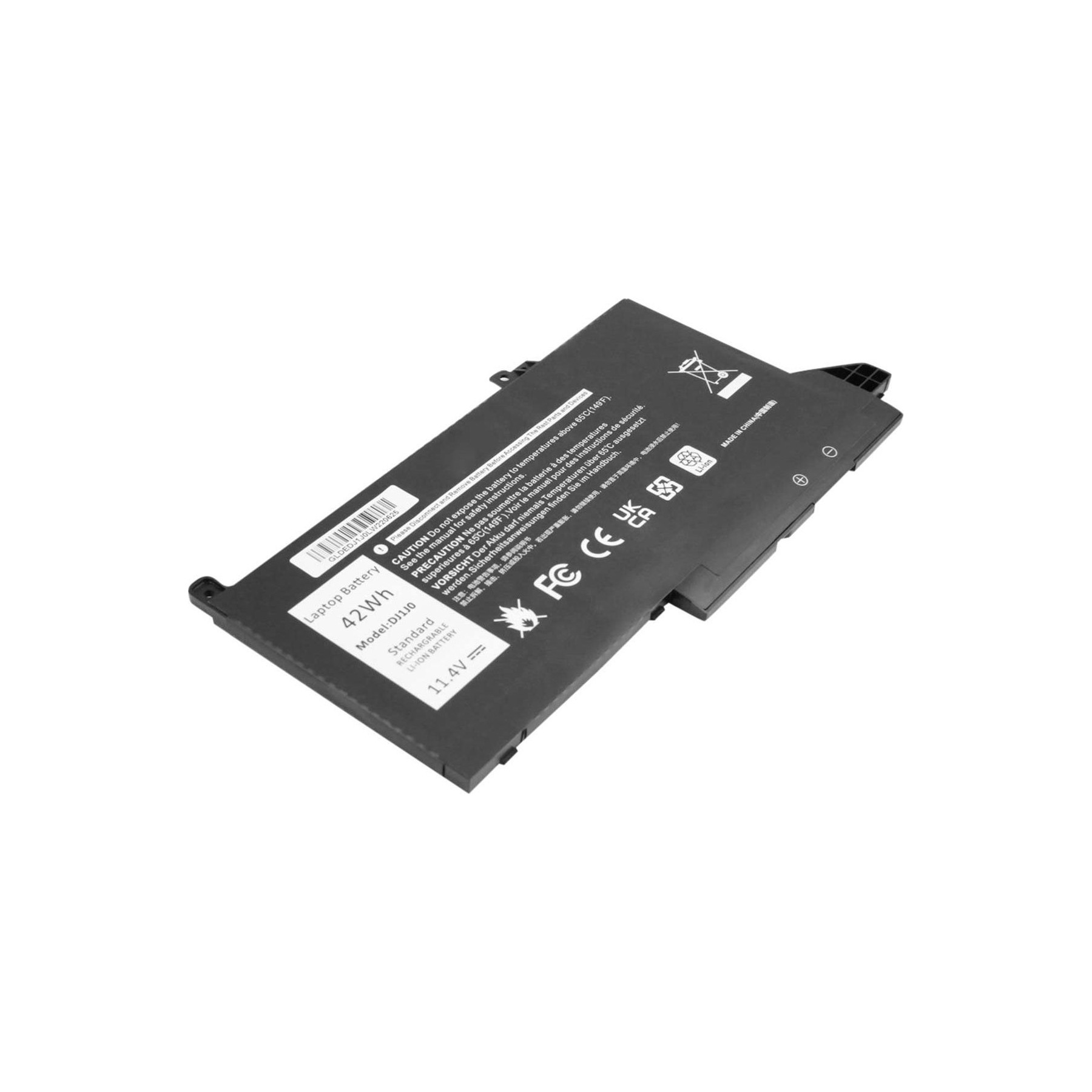 Pièce détachée AVIZAR Dell Latitude 12 7000 11.4V Li-Polymère