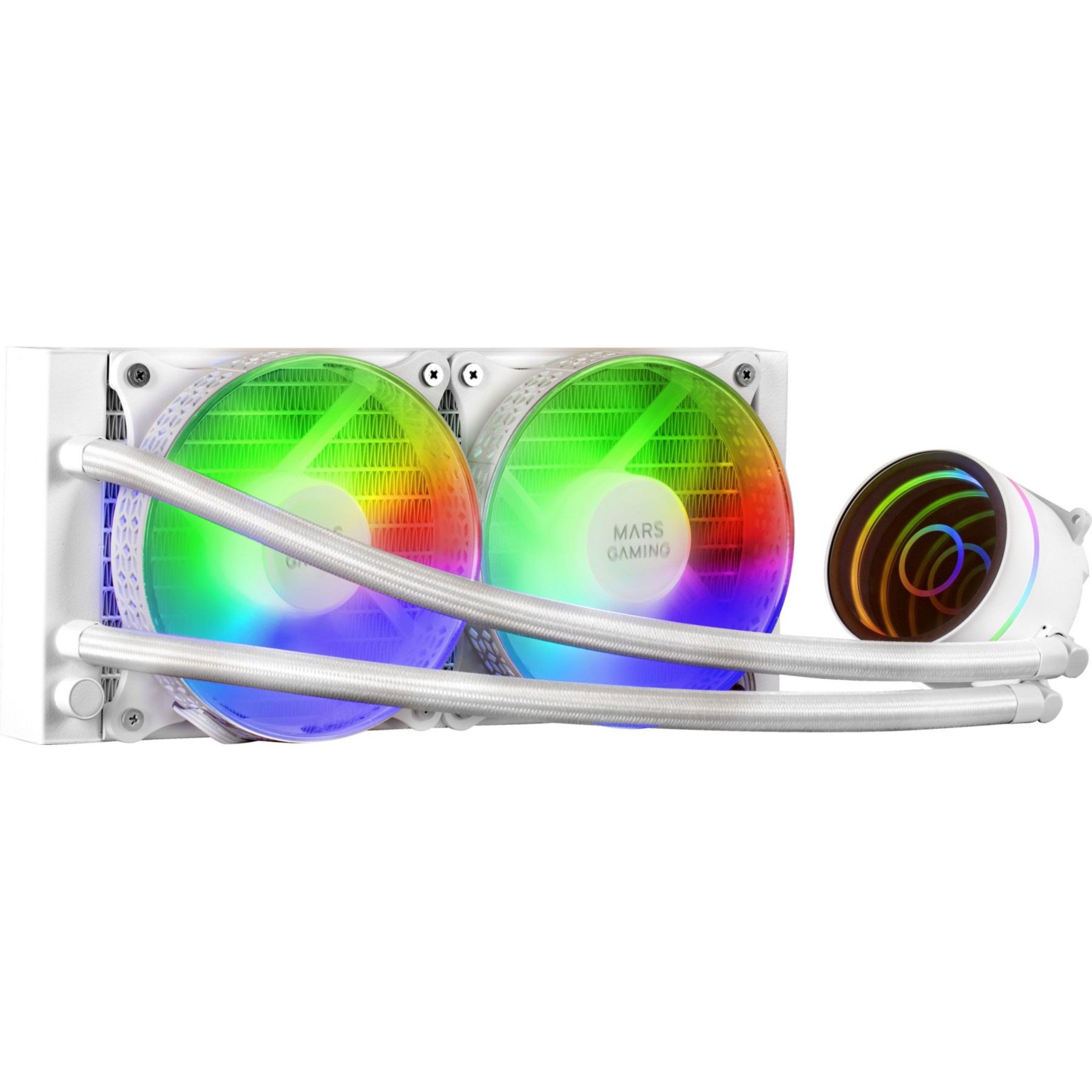 Kit de refroidissement MARS GAMING ML-One - 240 mm Blanc