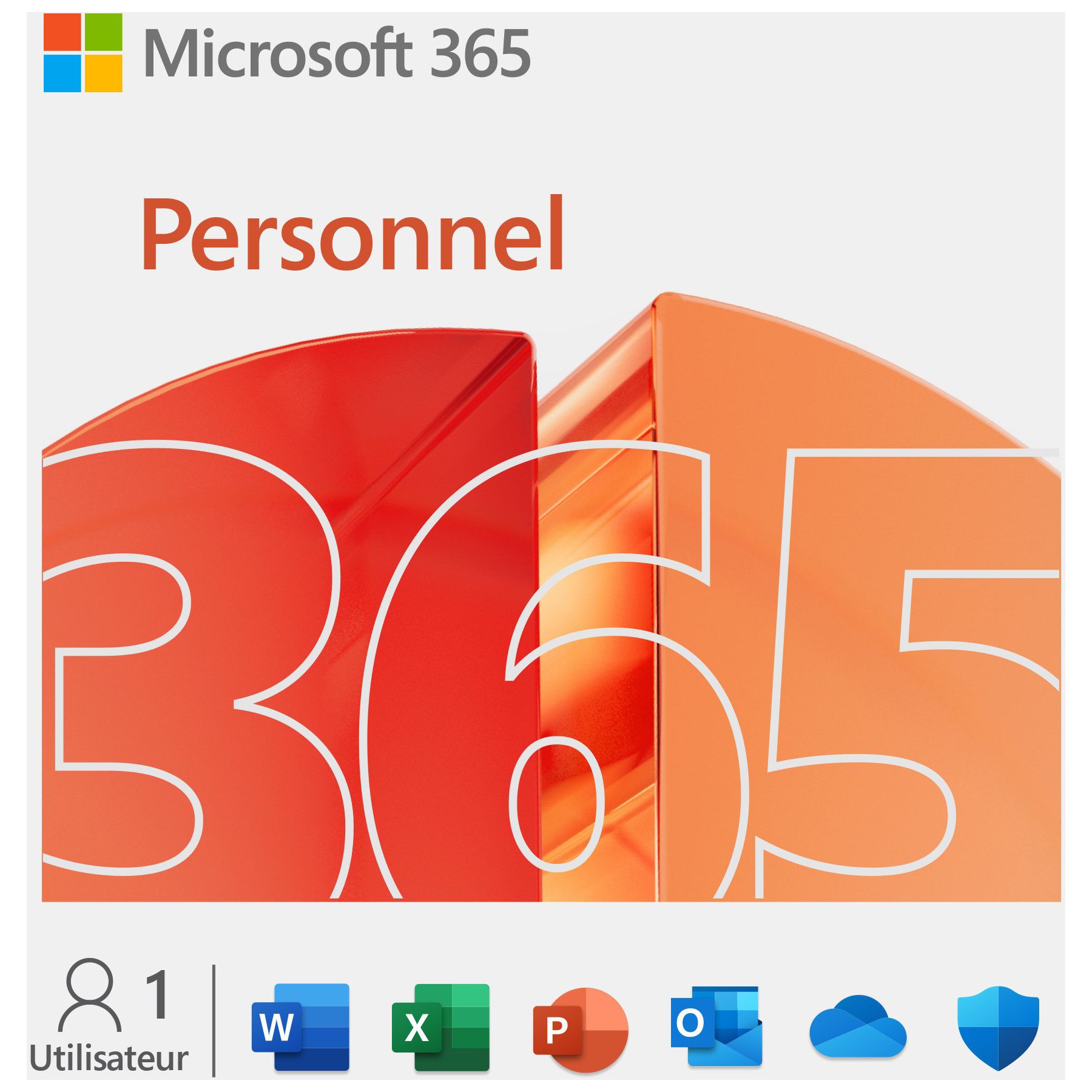 Logiciel de bureautique MICROSOFT M365 Personnel avec IA Copilot