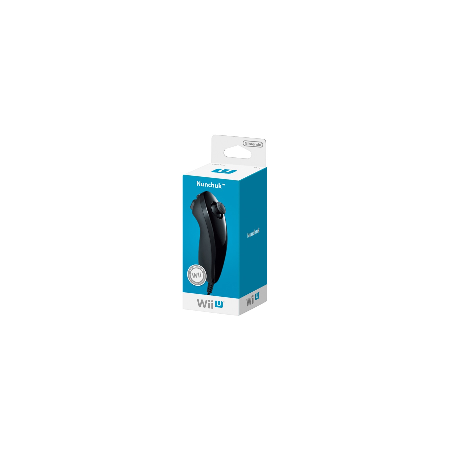 Manette NINTENDO Manette Nunchuk Wii U noire