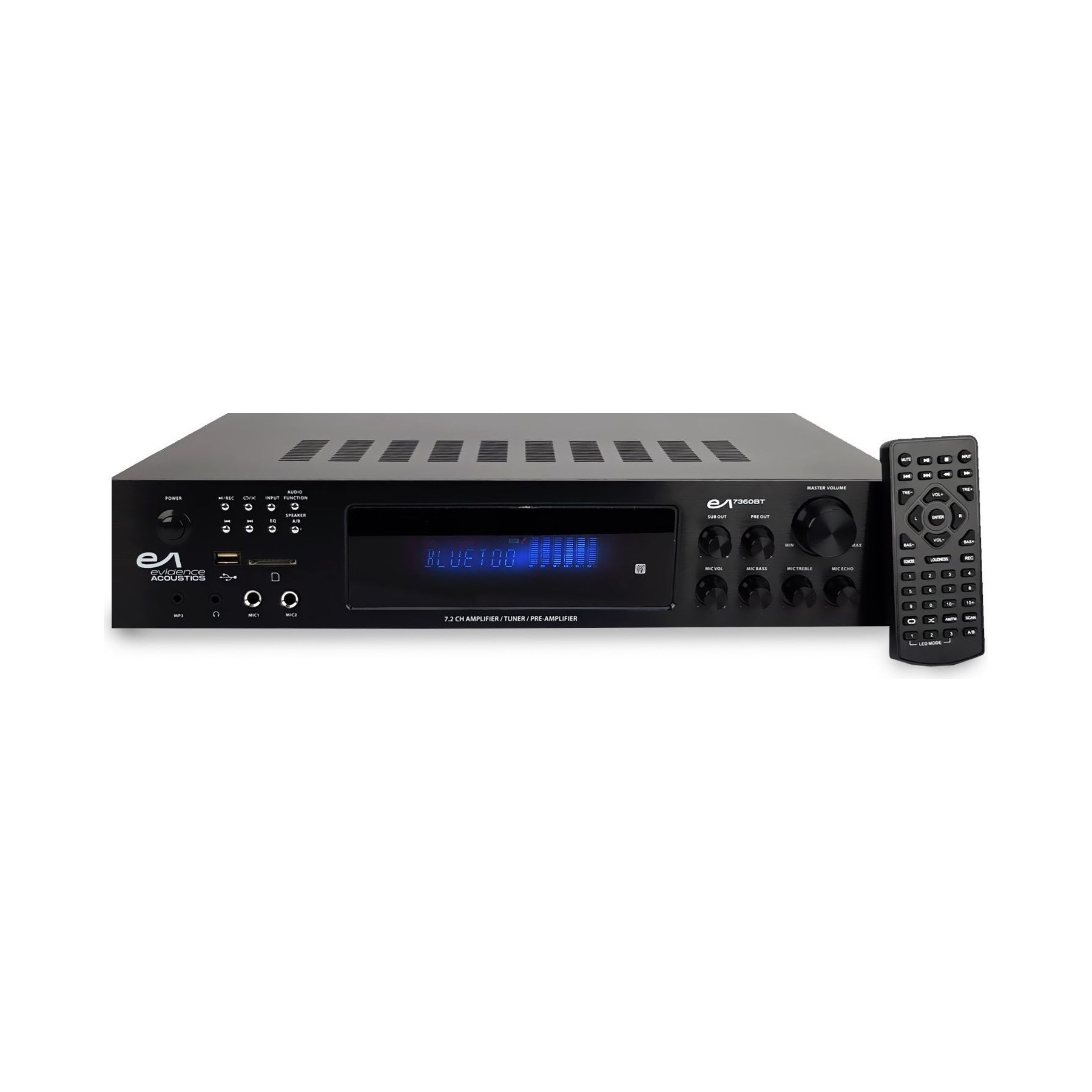 Pack sono EVIDENCE ACOUSTICS EA-7360-BT 4x75W +3x20W