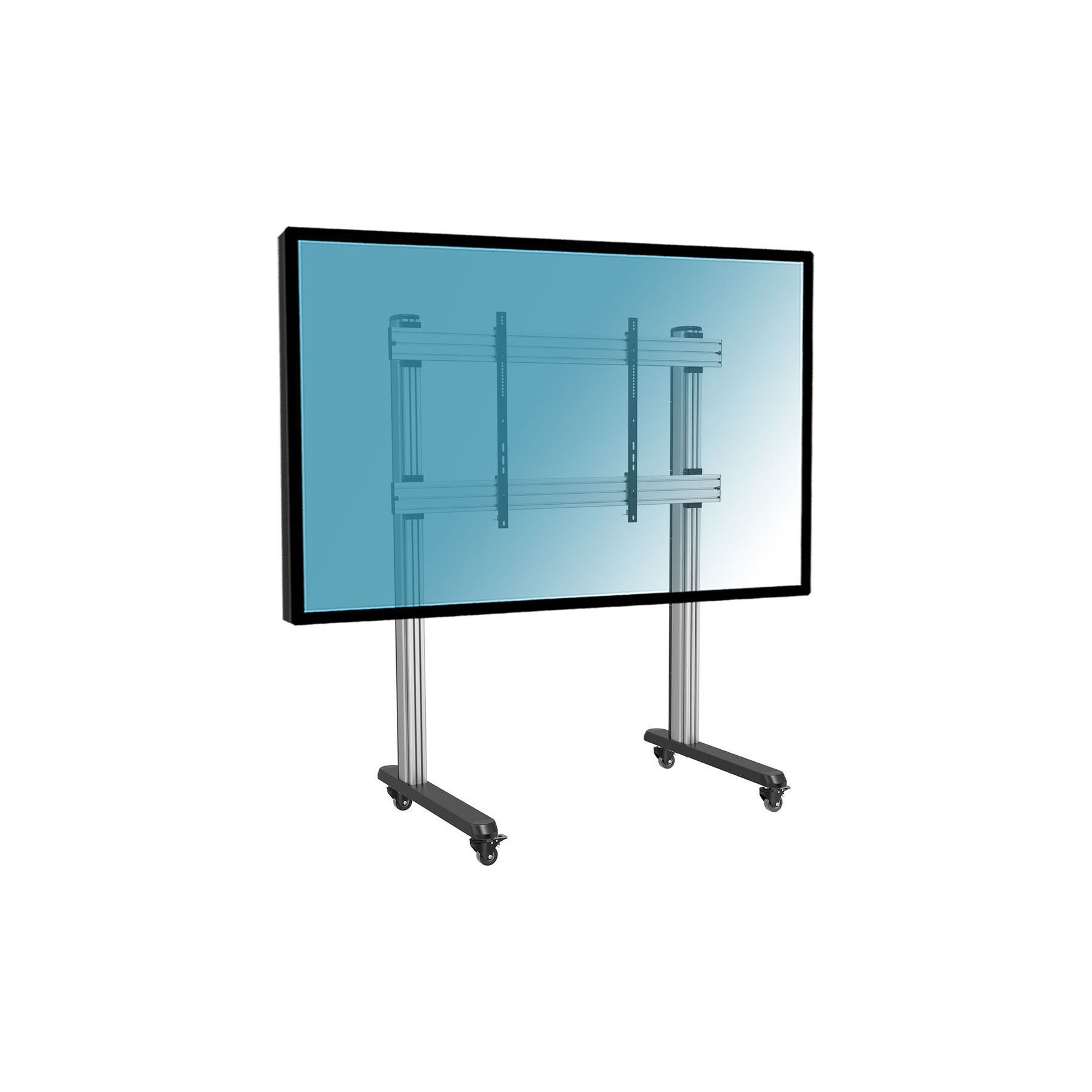 Pied TV KIMEX Support de Sol pour écran TV 70"-120"