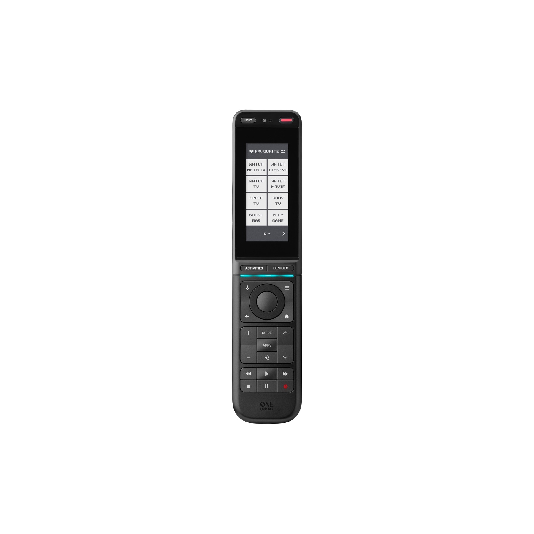 Télécommande ONE FOR ALL 12 en 1 Smart Pro Touch écran tactile
