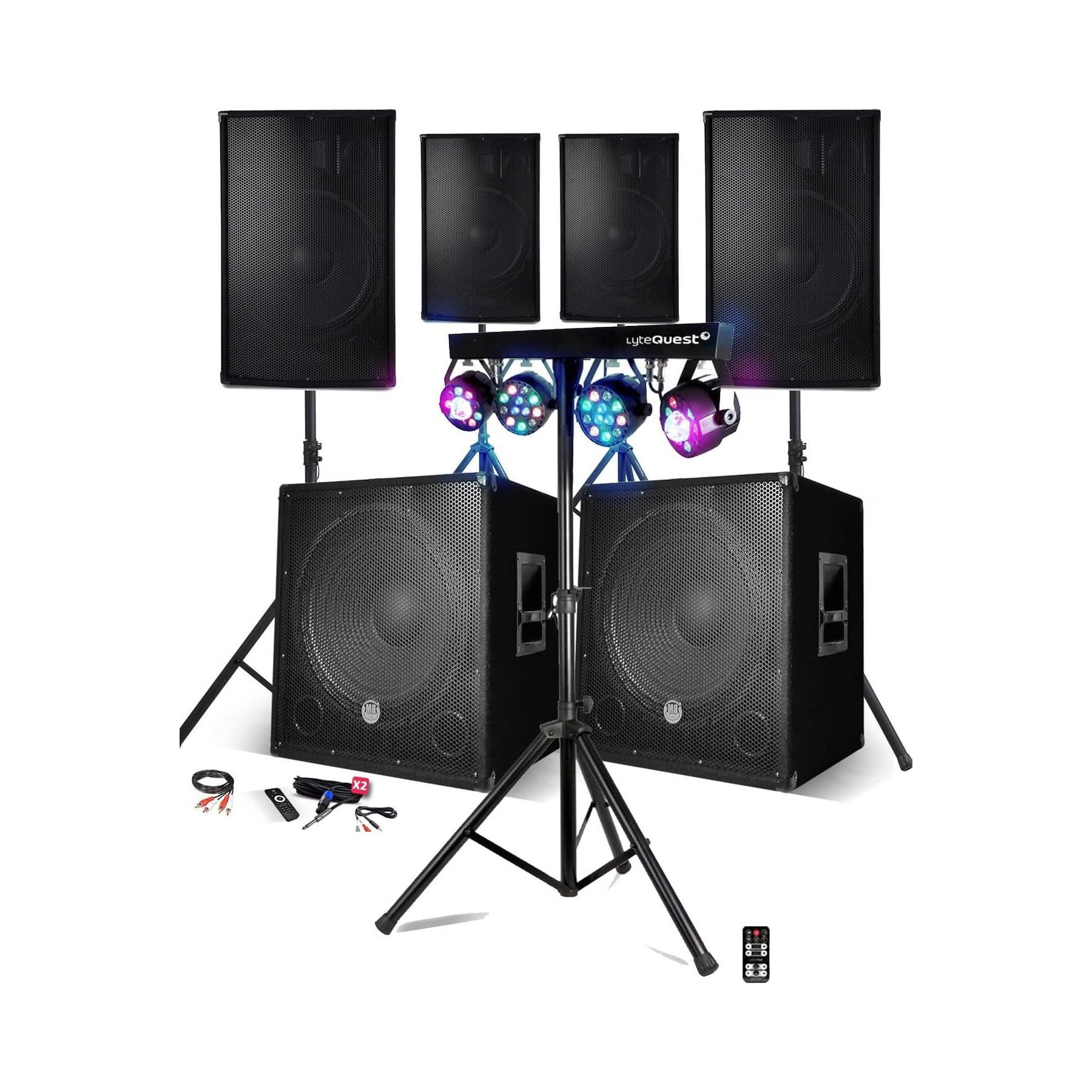 Pack sono BM SONIC Système Sonorisation Complet Mariage Fêt