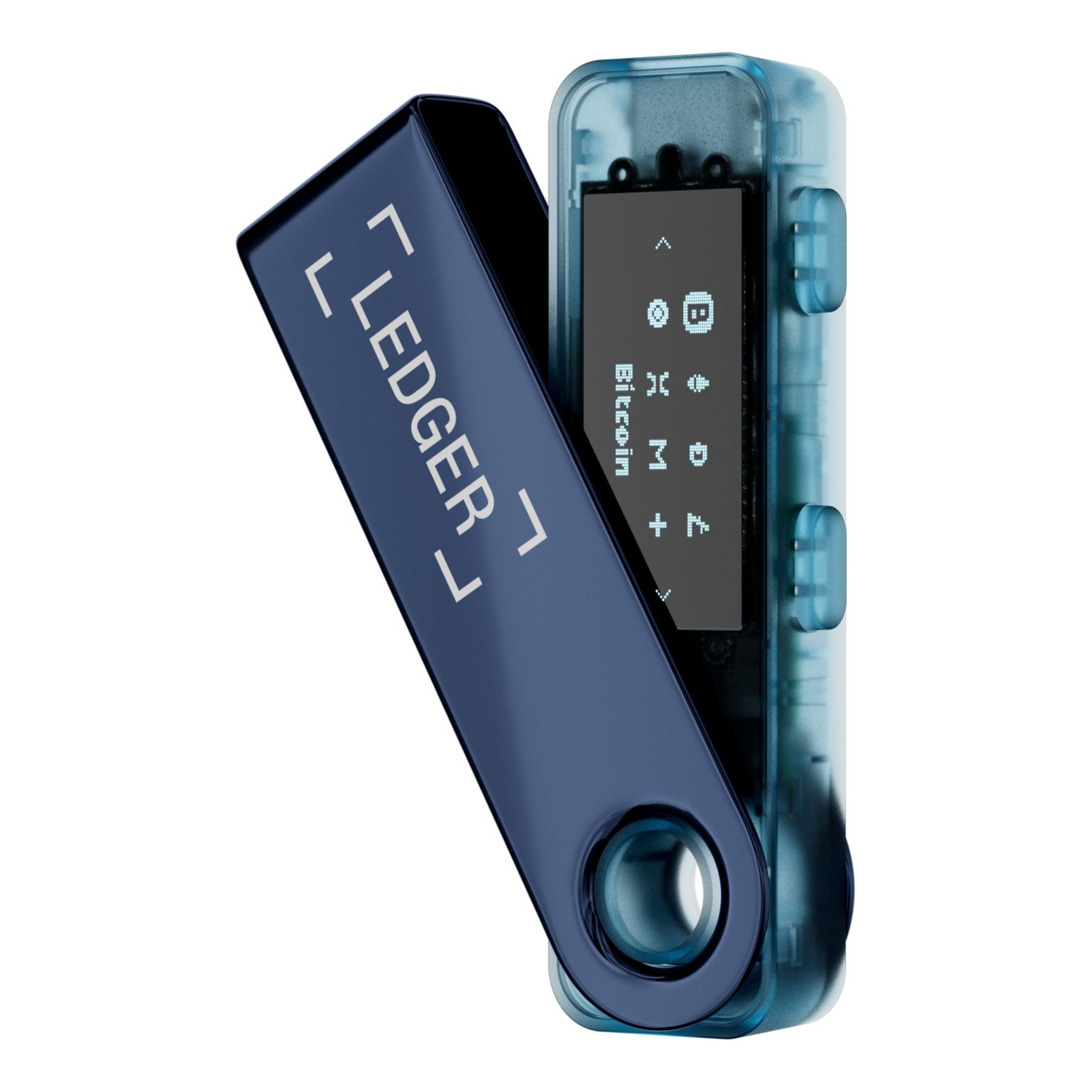 Crypto wallet LEDGER Nano S Plus - bleu Neptune