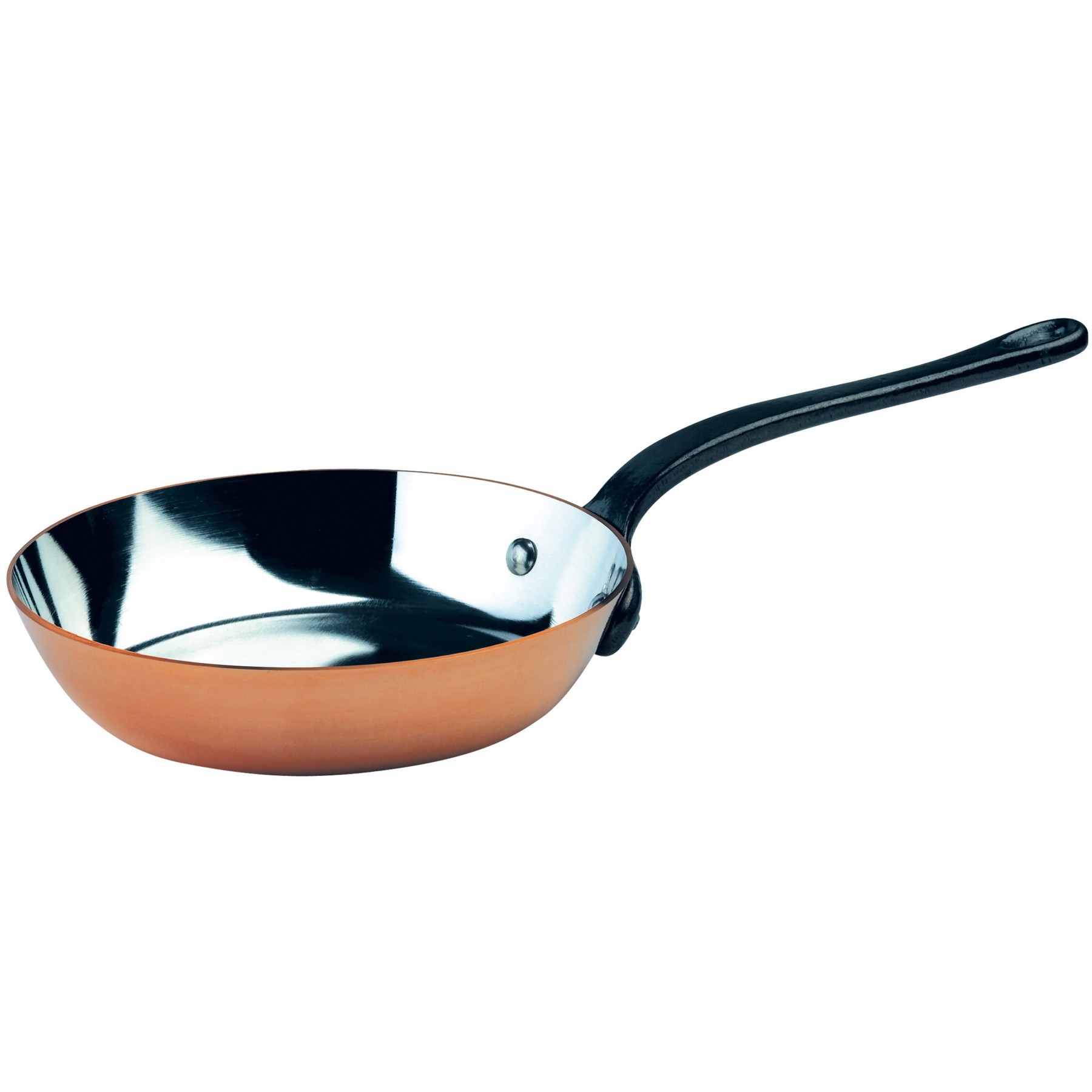 Poêle BAUMALU cuivre et étamée 24cm