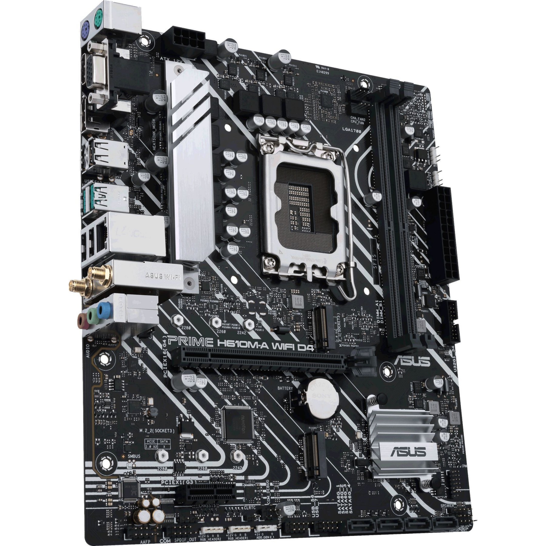 Carte mère ASUS PRIME H610M-A WIFI D4