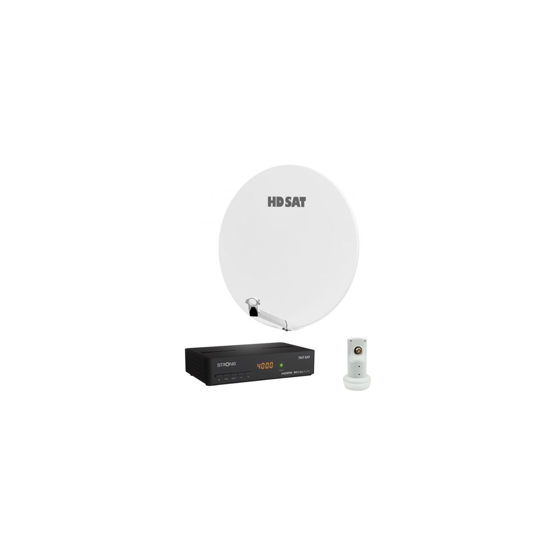 Antenne parabolique HDSAT Pack Hdsat Parabole Satellite Fibre Comp
