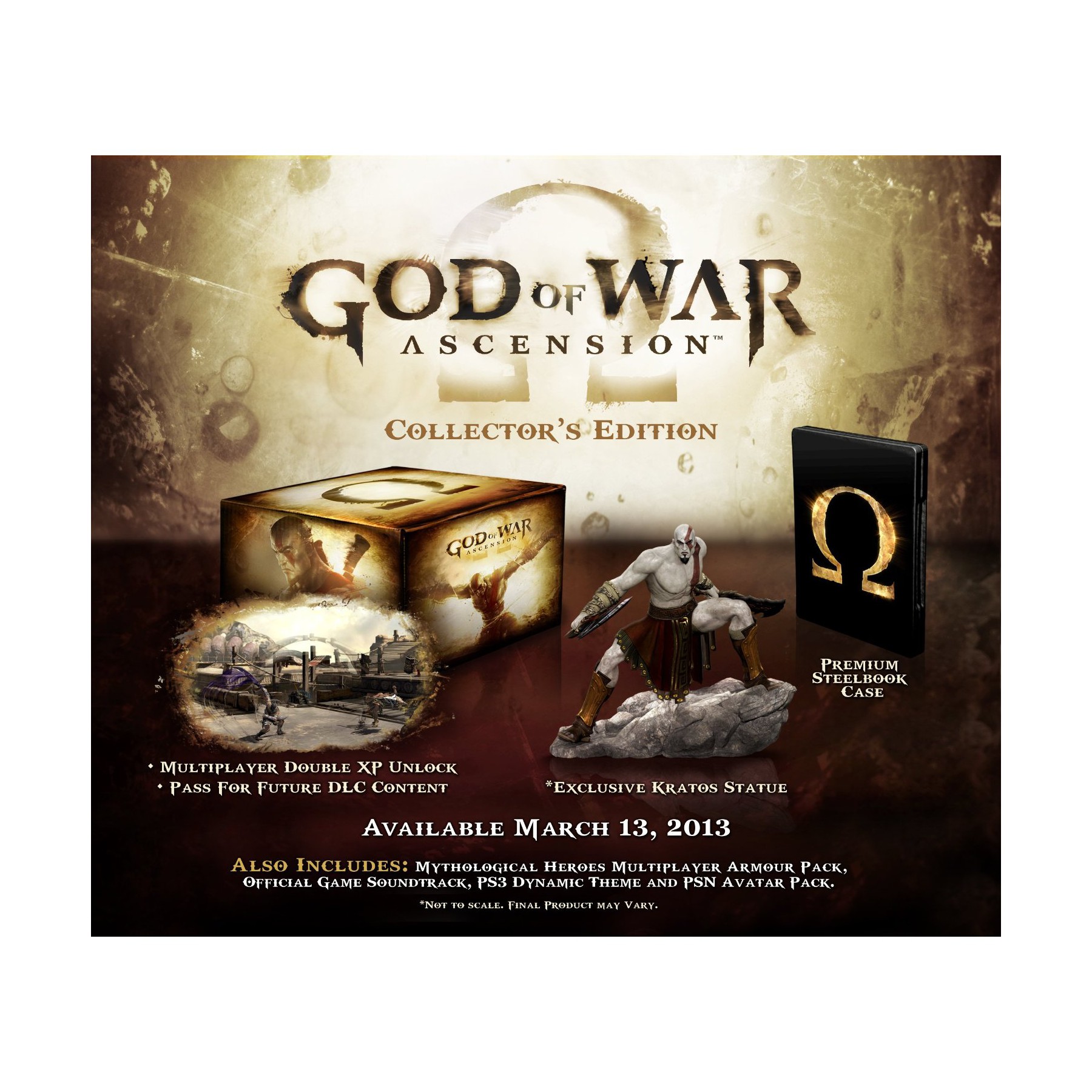 Jeu PS3 SONY God of War 4 : Ascension Ed. Collector