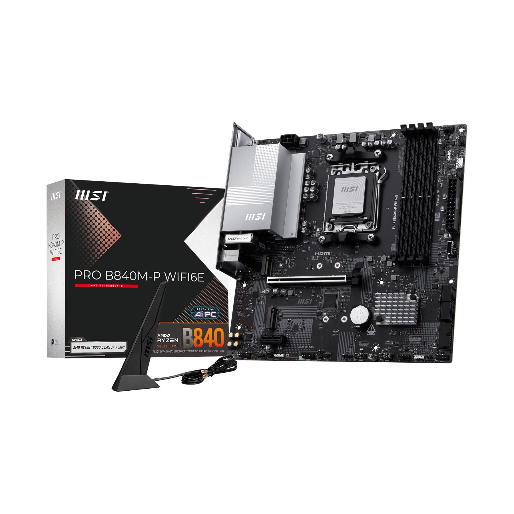 Carte mère MSI MSI PRO B840M-P WIFI6E
