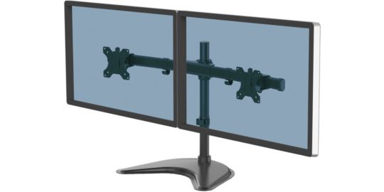 Support écran FELLOWES Support Double Horizontal sur pied