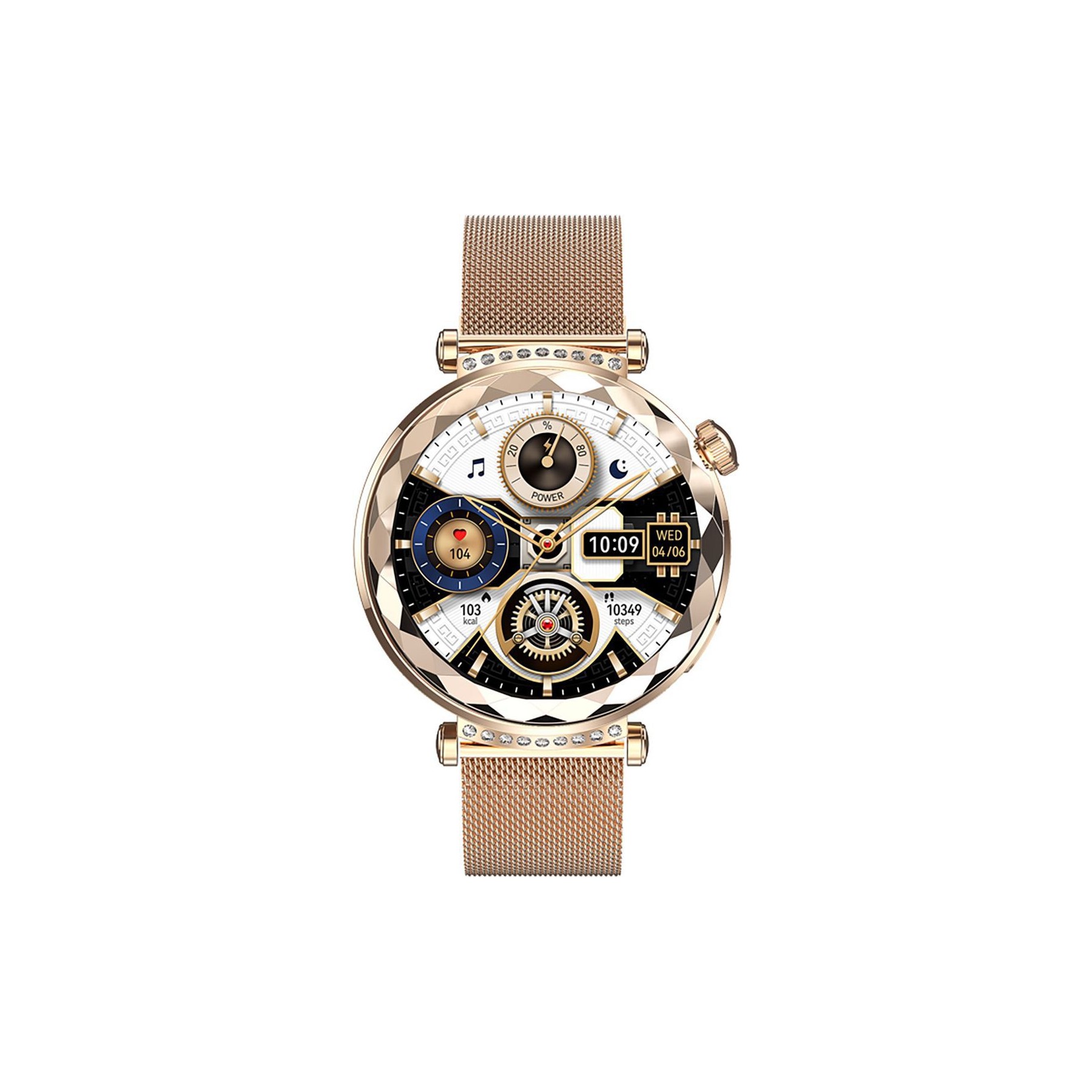 AVIZAR Avizar Montre Connectée Crystal avec Cad