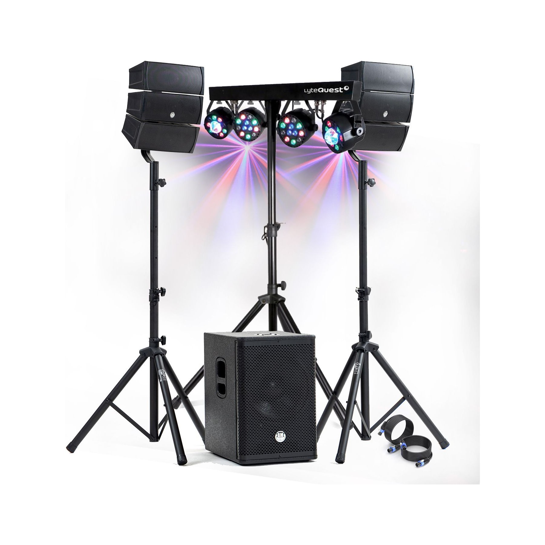 Pack sono BM SONIC Pack Sono DJ 1000W complet BM SONIC BMS-