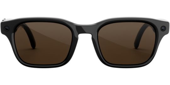 Lunettes connectées META Adventurer Noir classique, Verres marron