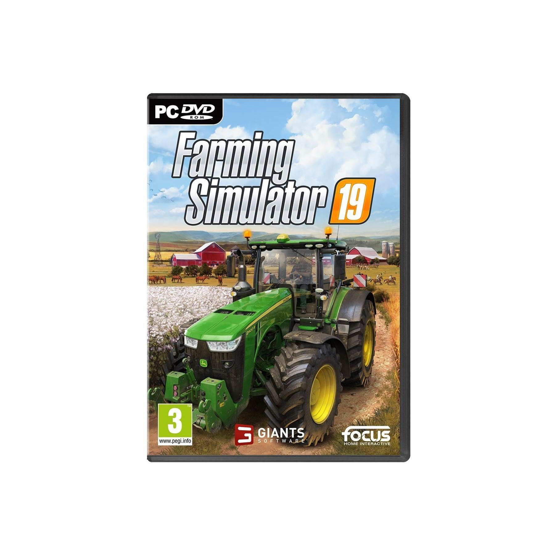 Jeu PC FOCUS Farming Simulator 19