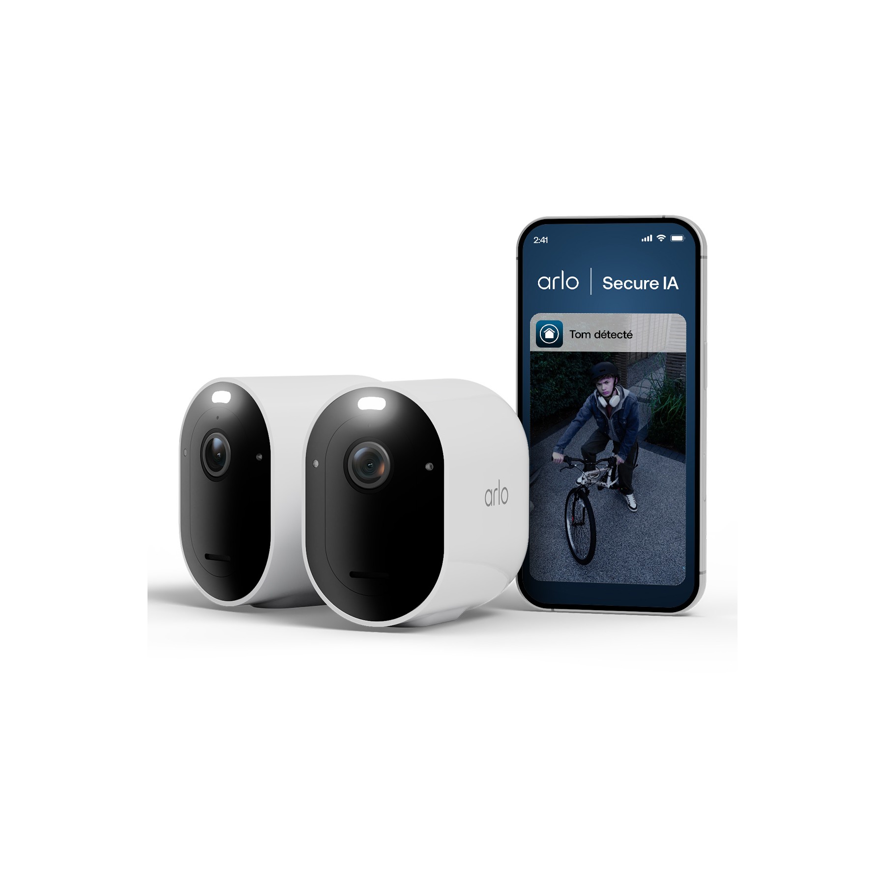 Caméra de surveillance ARLO Pack de 2 caméras 2K+ extérieur Pro6
