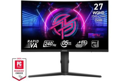 Ecran PC Gamer MSI MPG 275CQRXF Incurvé 27