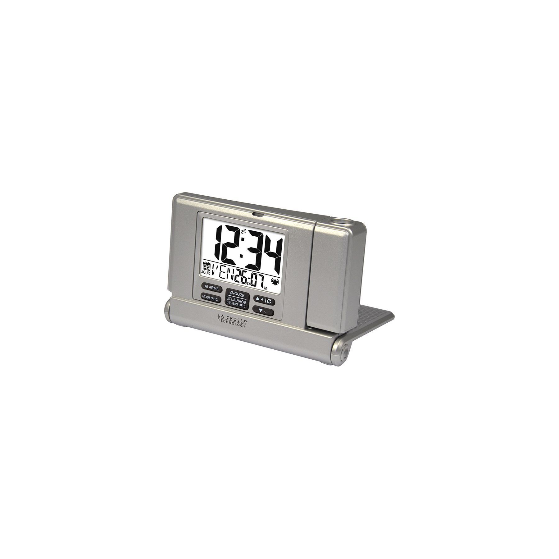 Réveil LA CROSSE TECHNOLOGY WT525SIL-SIL