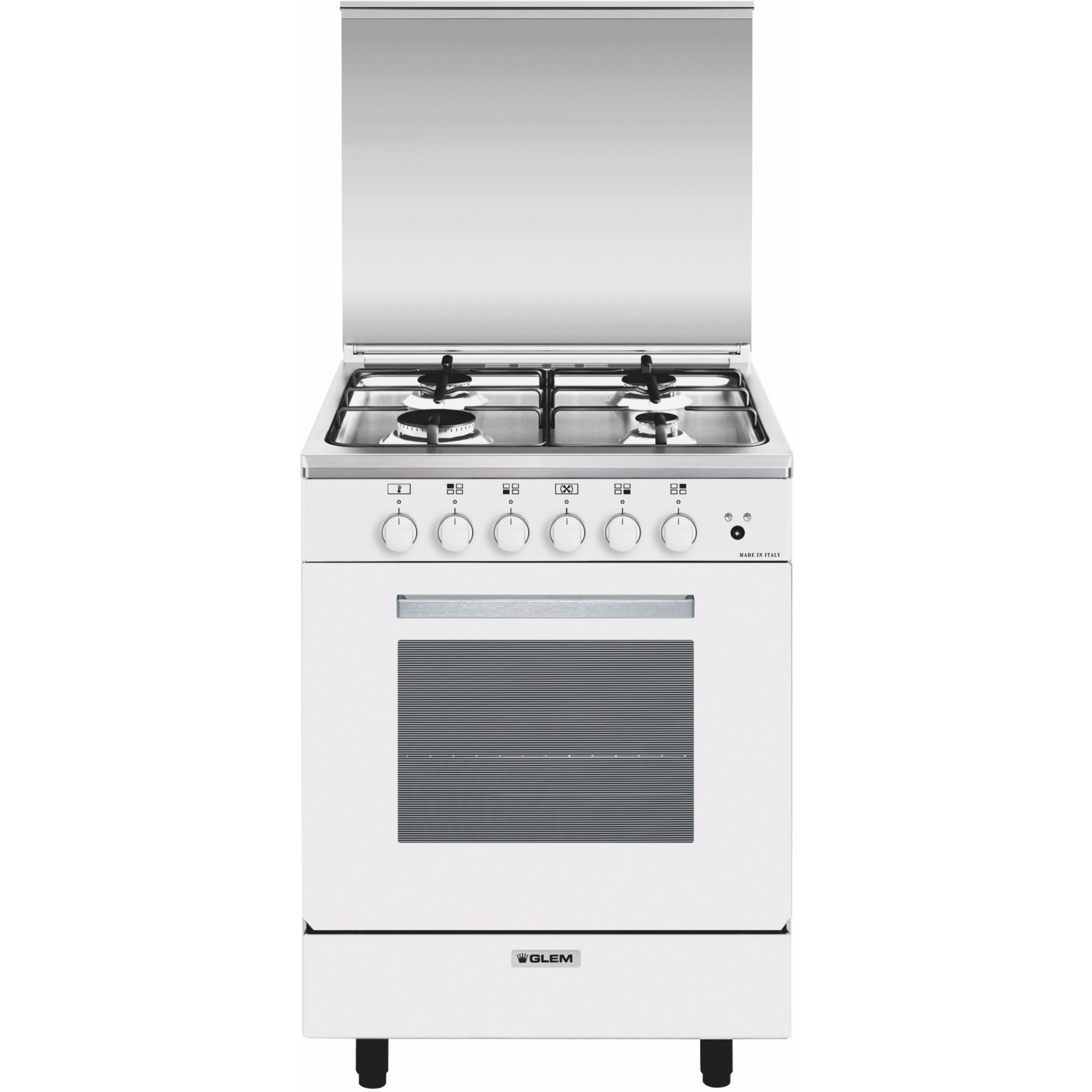 Cuisinière mixte GLEM GA660CVMWH