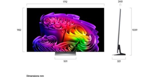 TV OLED LG 77G6 2026 ( 195 cm )