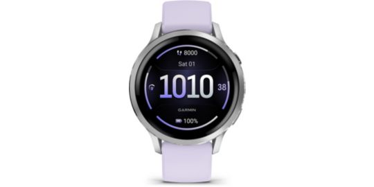 Montre sport GARMIN Venu 4 Sport et santé GPS AMOLED BT Wi-Fi 41 mm Gris / Violet