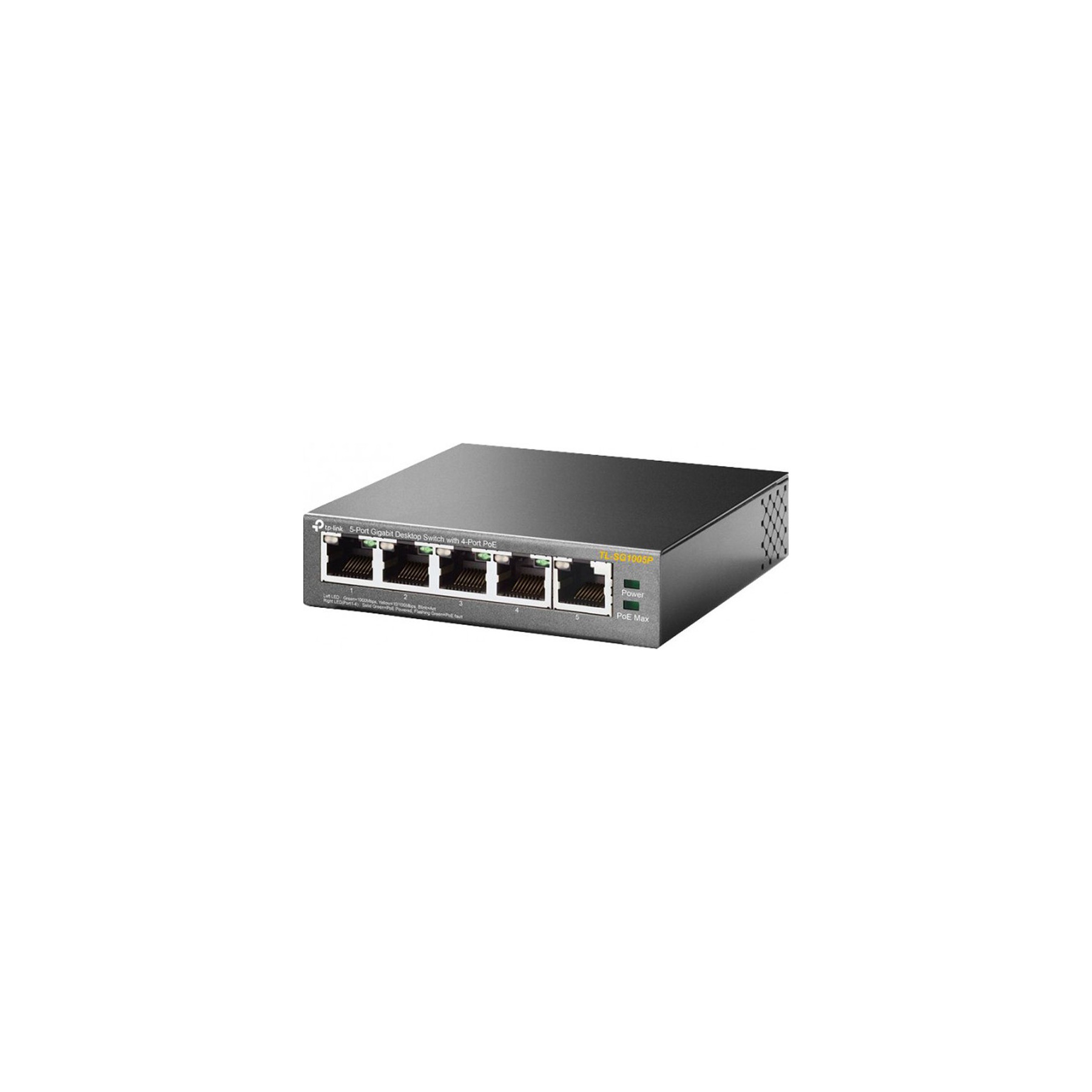 Switch ethernet TP-LINK Switch RJ45 Giga 5 Ports POE TL-SG1005P