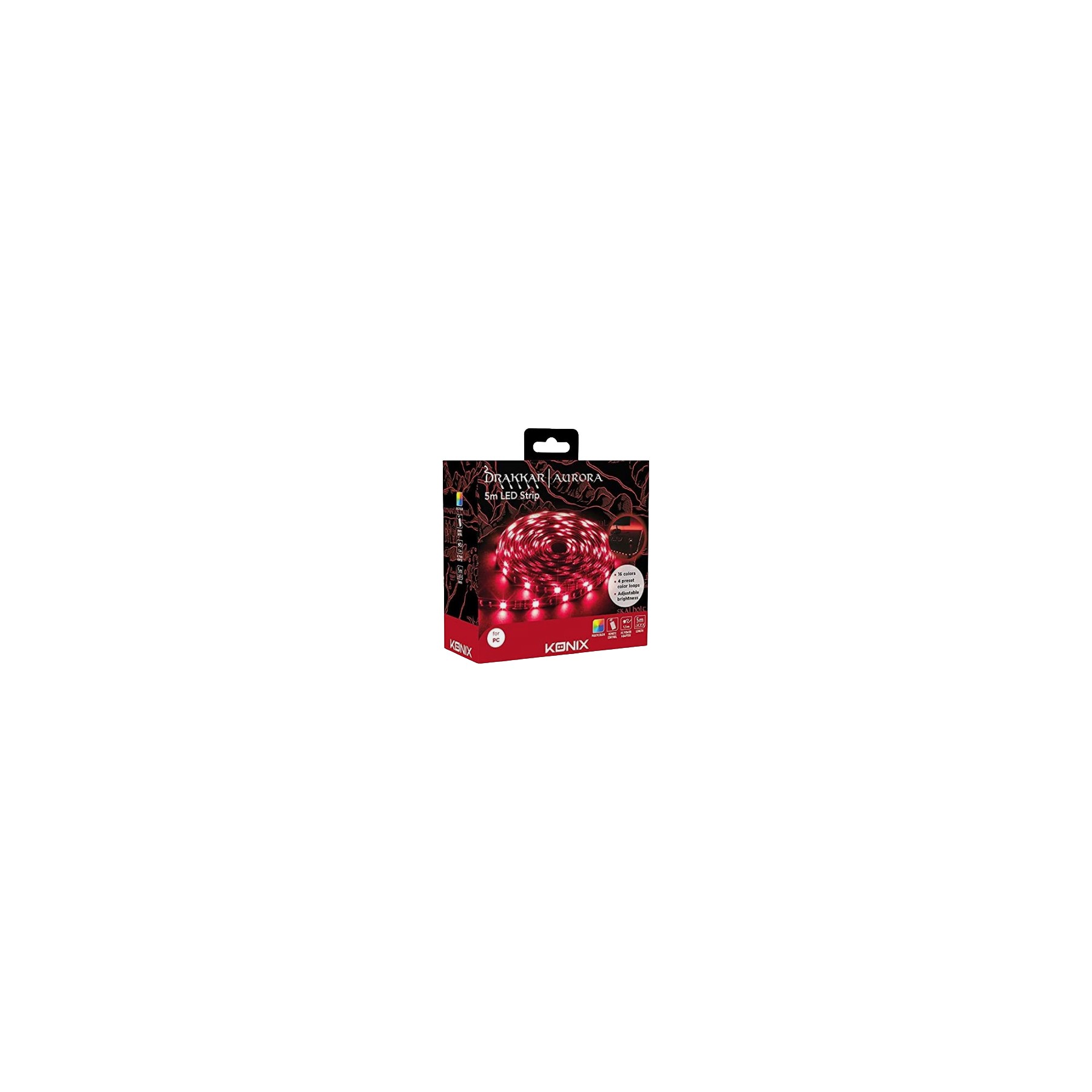Ruban LED KONIX DRAKKAR AURORA LED STRIP 5M