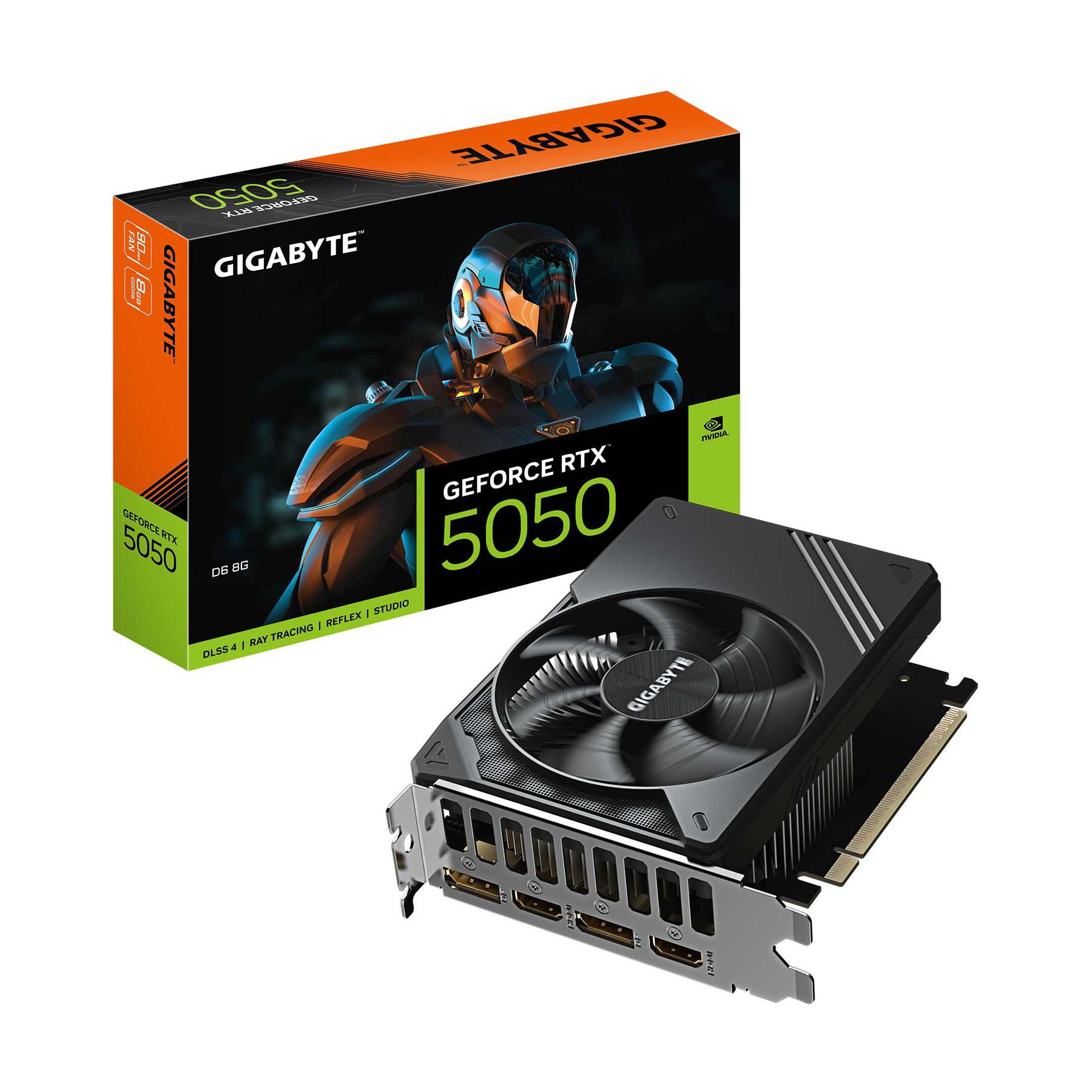 Carte graphique GIGABYTE Gigabyte GeForce RTX 5050 D6 8G