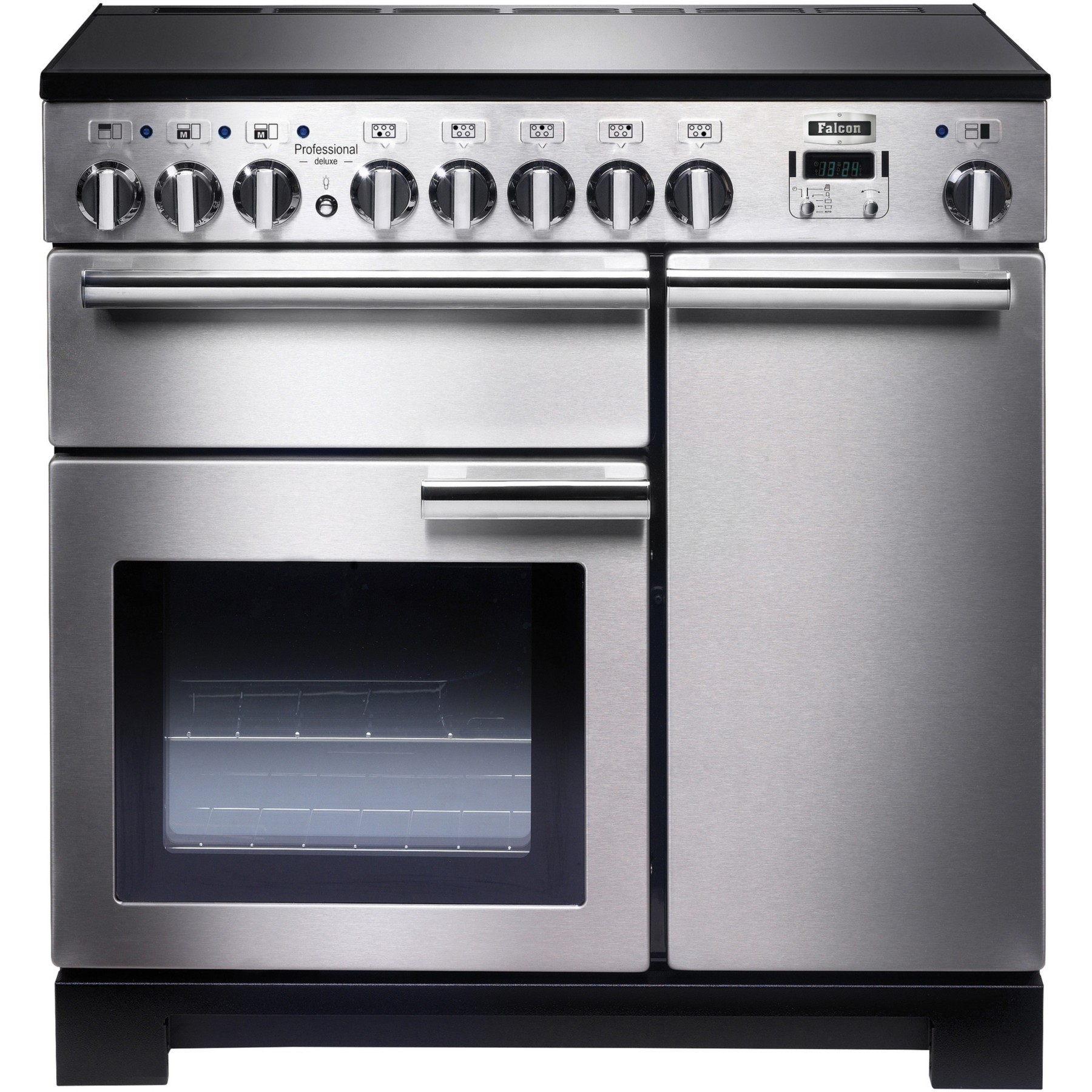 Piano de cuisson induction FALCON PRO DELUX90 INDUC INOX/CHROME