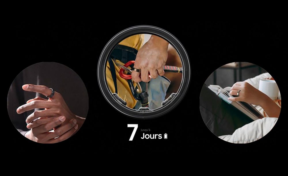 Bague connectée SAMSUNG Ring taille 5 Argent