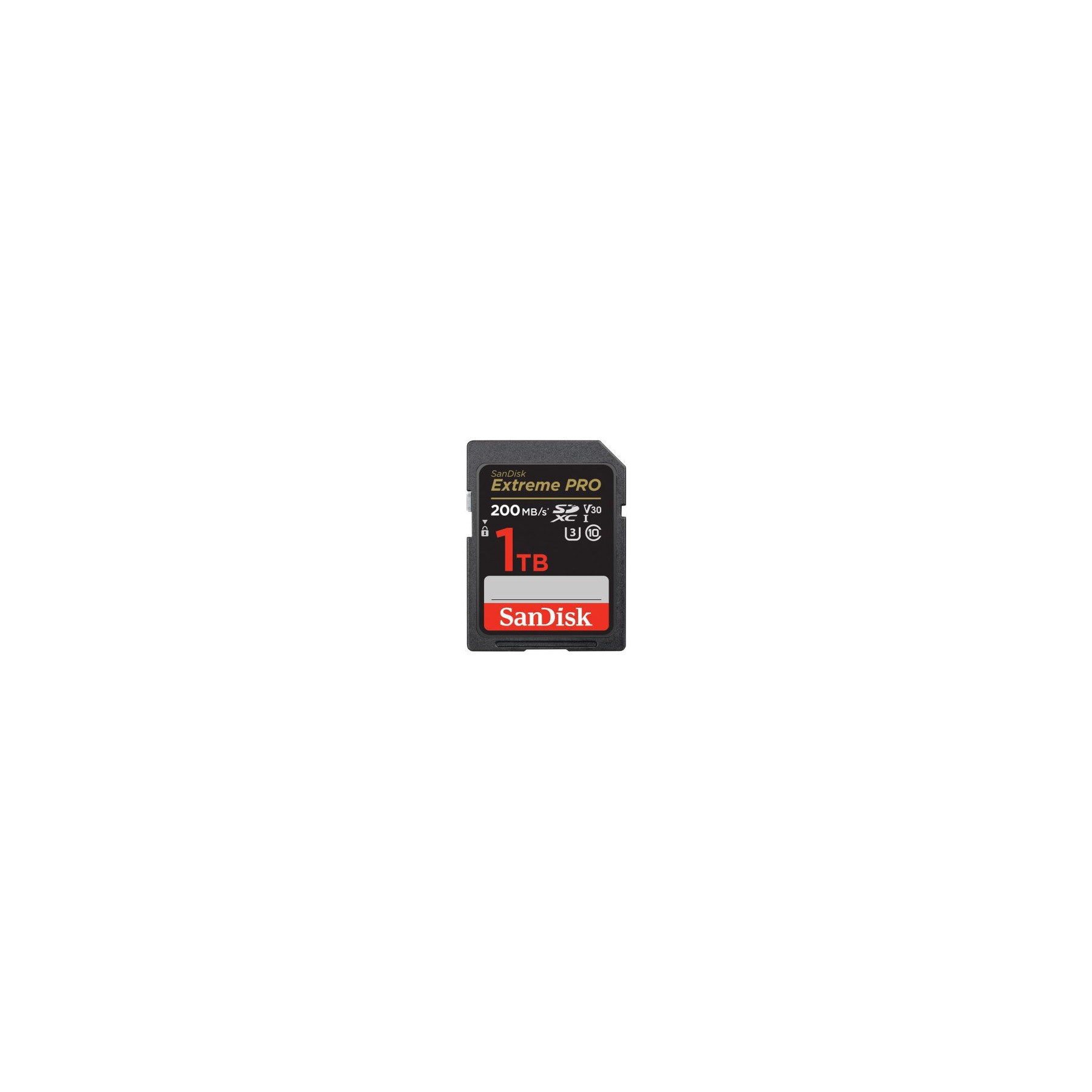Protège écran SANDISK Carte mémoire SDXC Extreme Pro 1TB 200/9