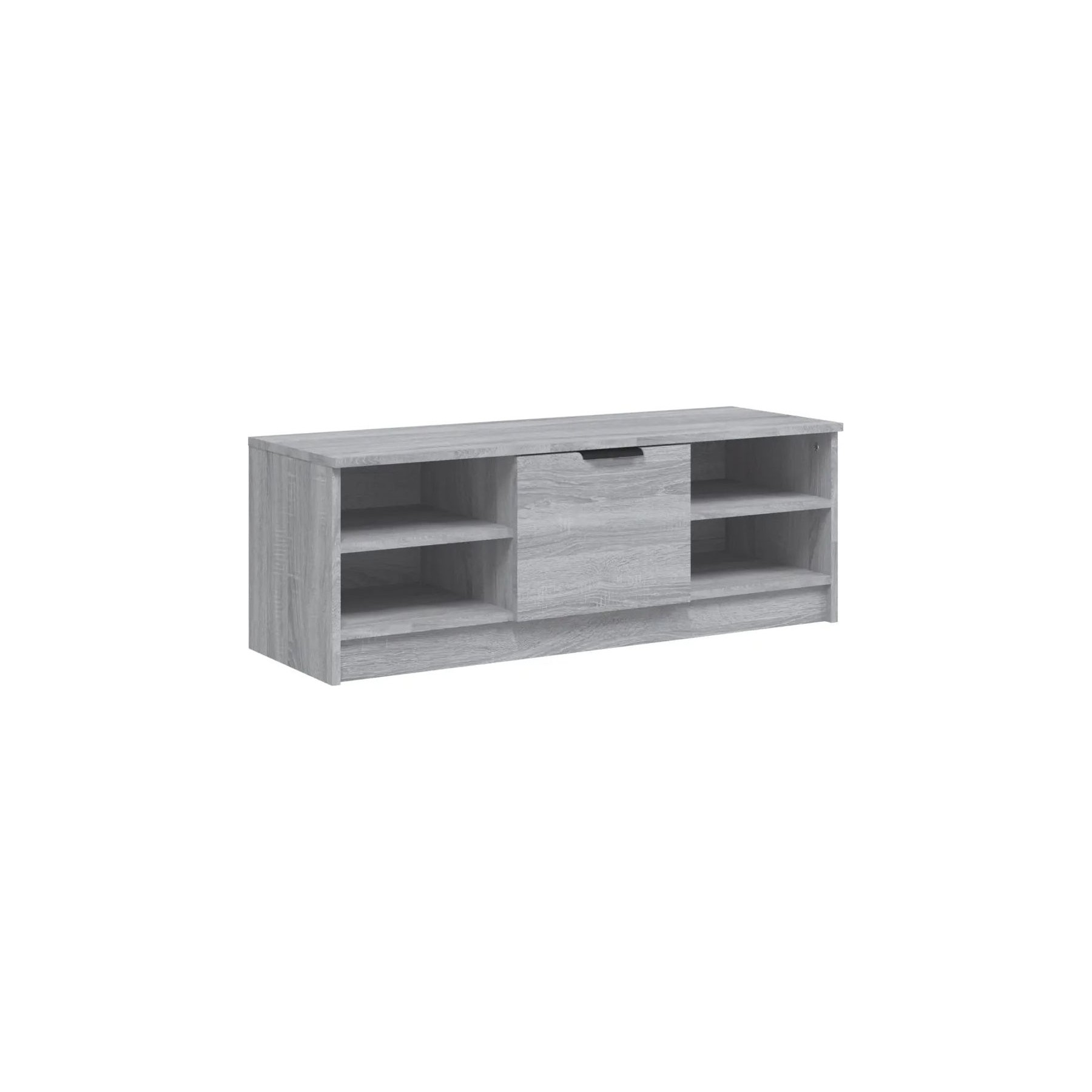 Meuble TV HELLOSHOP26 Meuble TV classique avec rangement espac