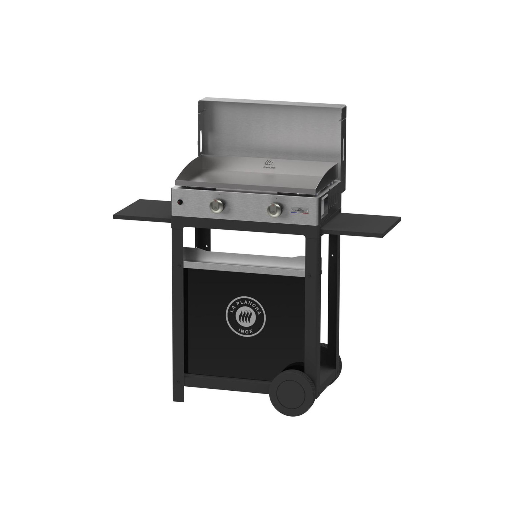 Plancha gaz LE MARQUIER La Plancha Inox Duo Edition : Plancha 26