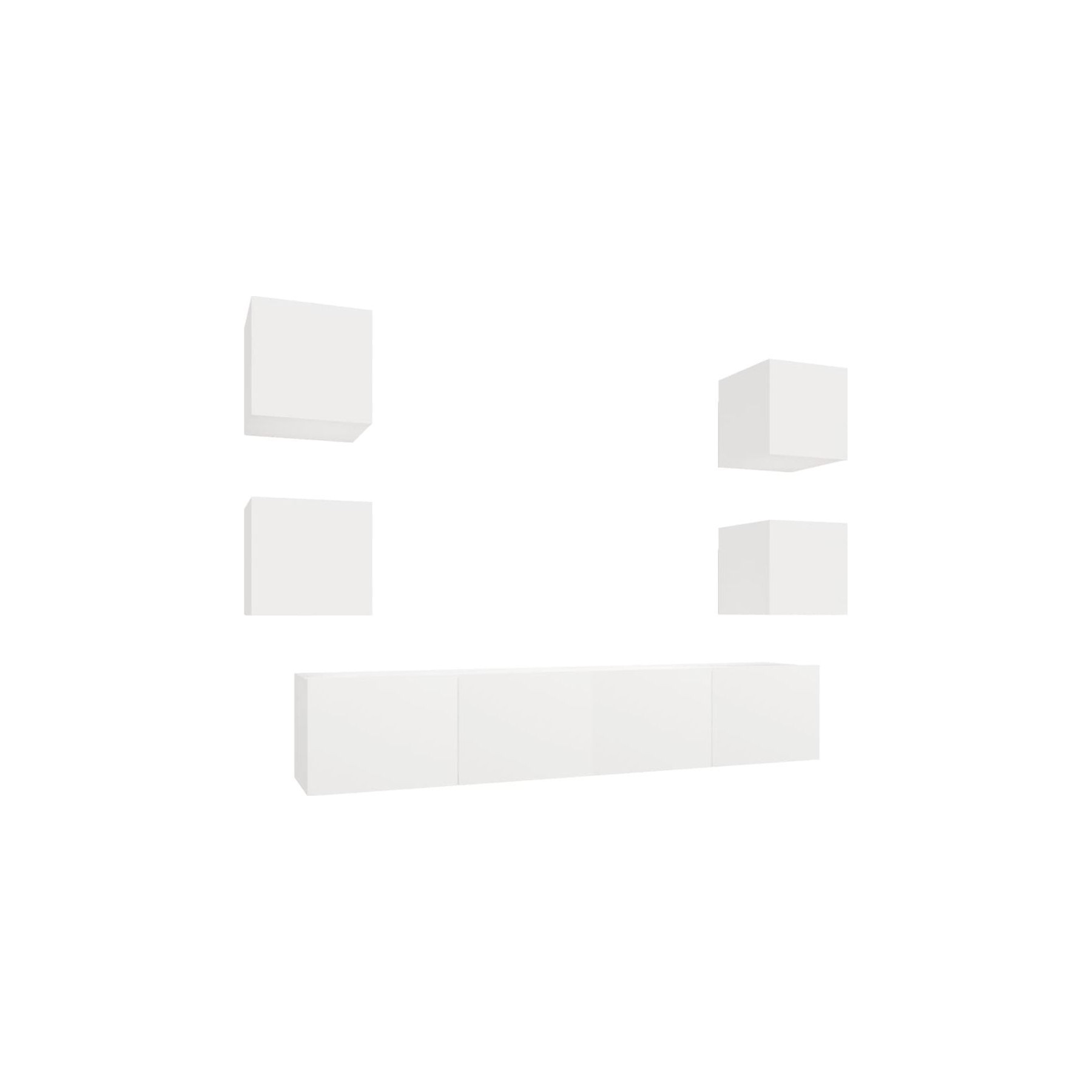 Meuble TV HELLOSHOP26 Ensemble de meubles armoire buffet TV té