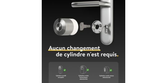 Serrure connectée NUKI Smart Lock Pro : Serrure connectée WiFi & Matter