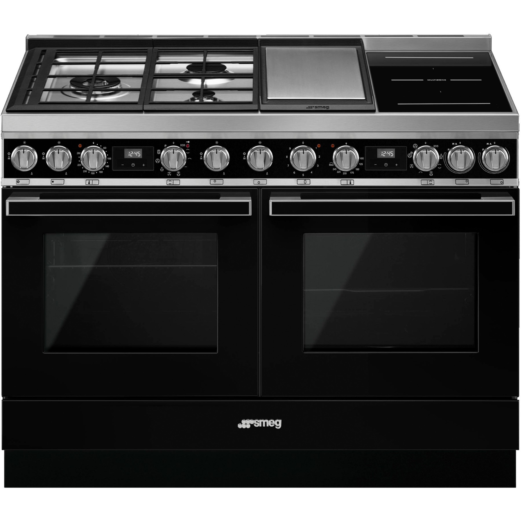 Piano de cuisson mixte SMEG CPF120IGMPBL