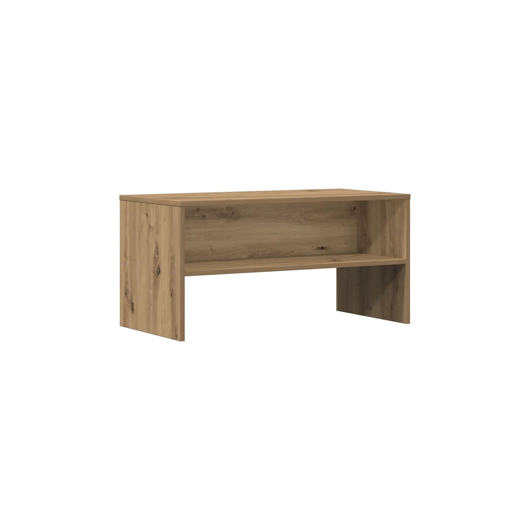 Meuble TV HELLOSHOP26 Meuble TV grand espace de rangement salo