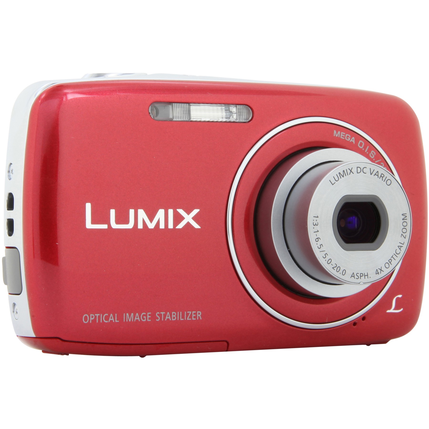 Appareil photo Compact PANASONIC Pack S3 Rouge (+étui) Reconditionné