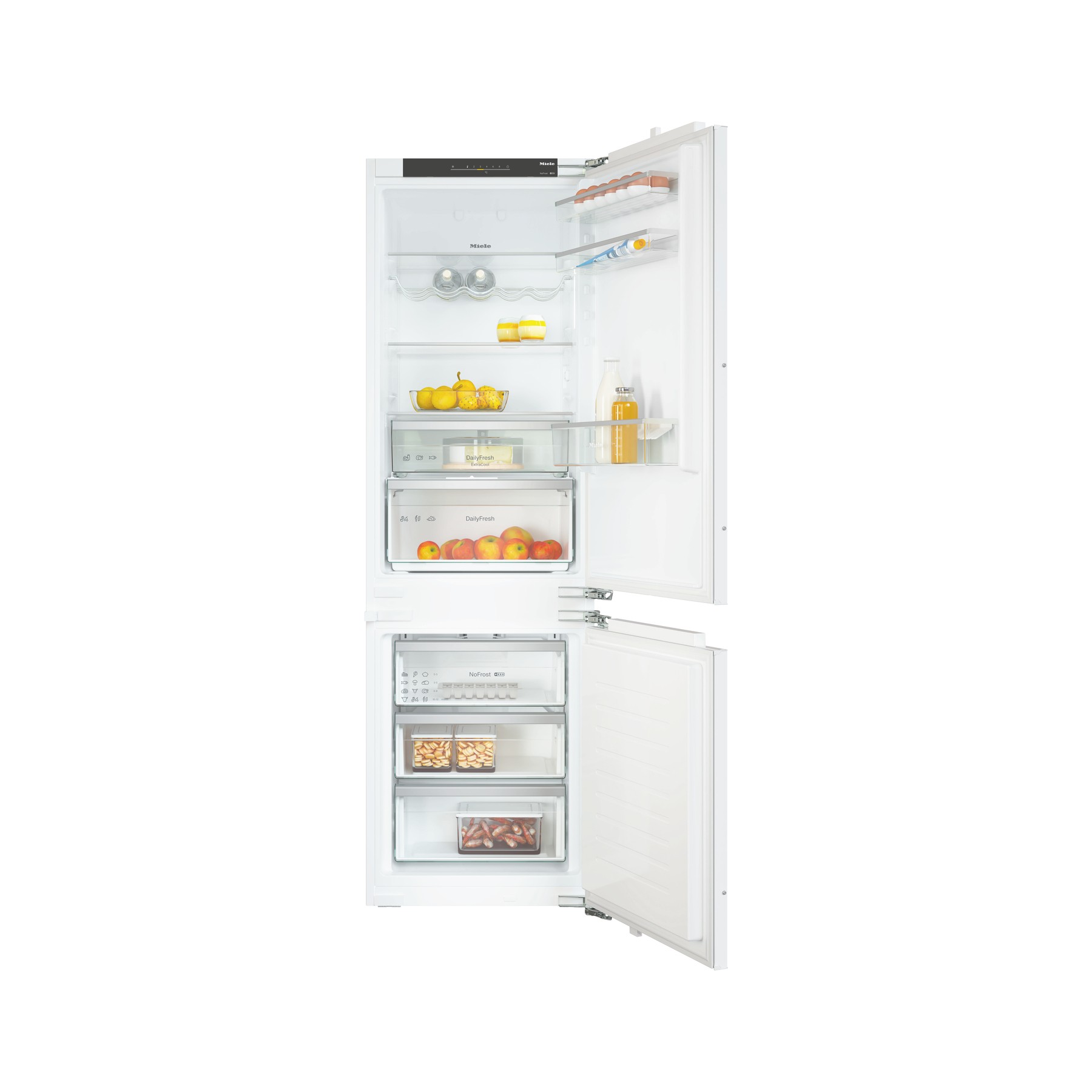 Réfrigérateur combiné encastrable MIELE KDN 7724 E Pantographe