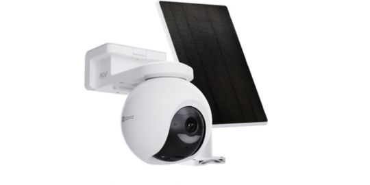 Caméra de surveillance EZVIZ HB8 PRO 4K + PANNEAU SOLAIRE 5W