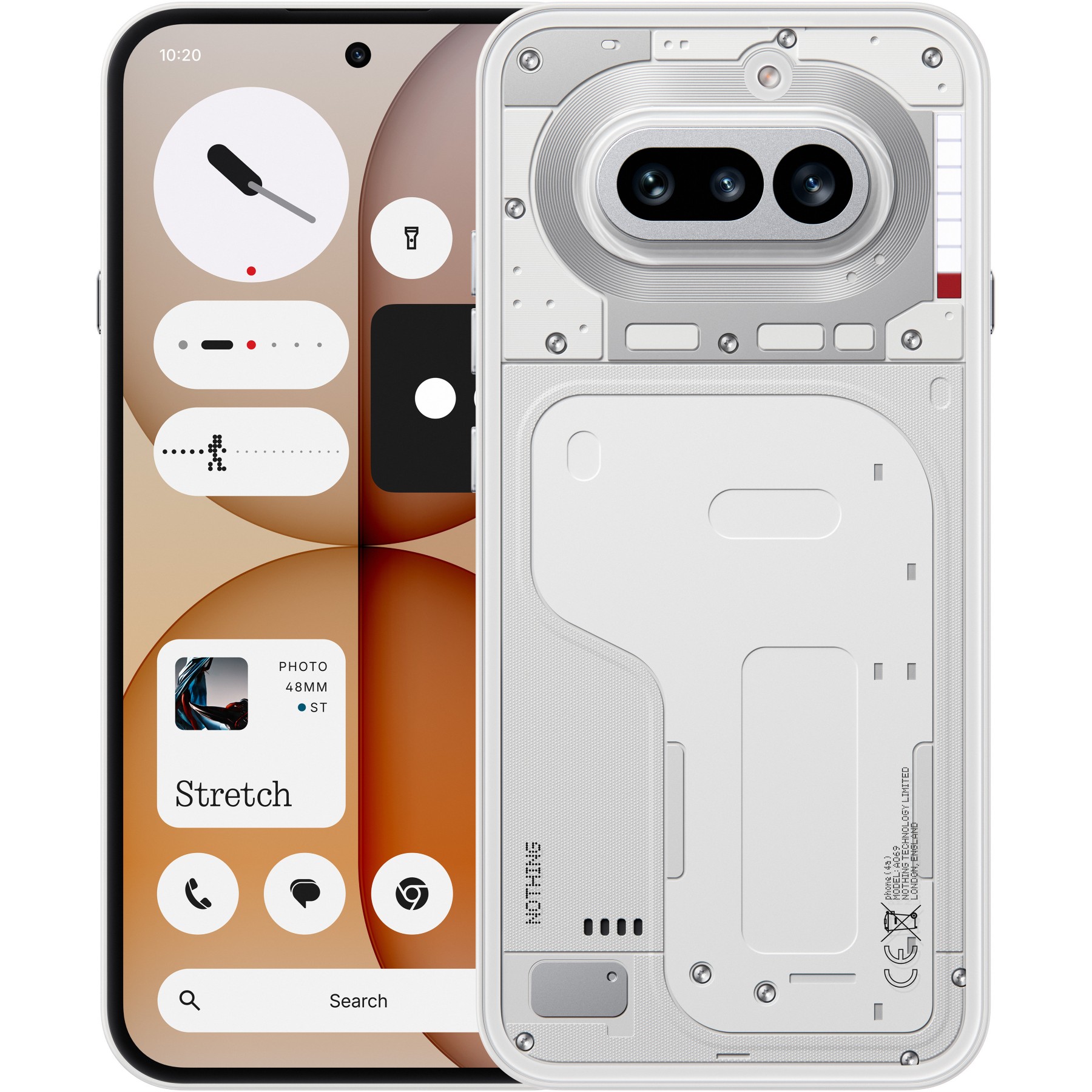 Smartphone NOTHING Phone (4a) 128Go Blanc