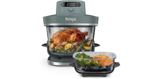 Friteuse sans huile NINJA CRISPi PRO 4-in-1 Ash Grey AS101EUGY vert